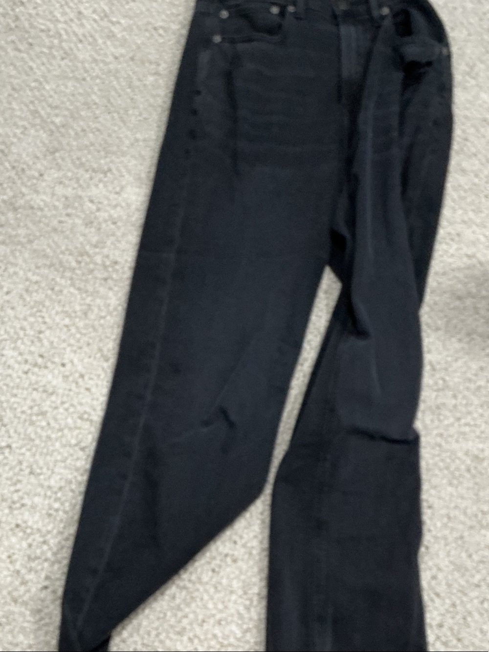 American Eagle Outfitters Black Straight-Leg Pants
